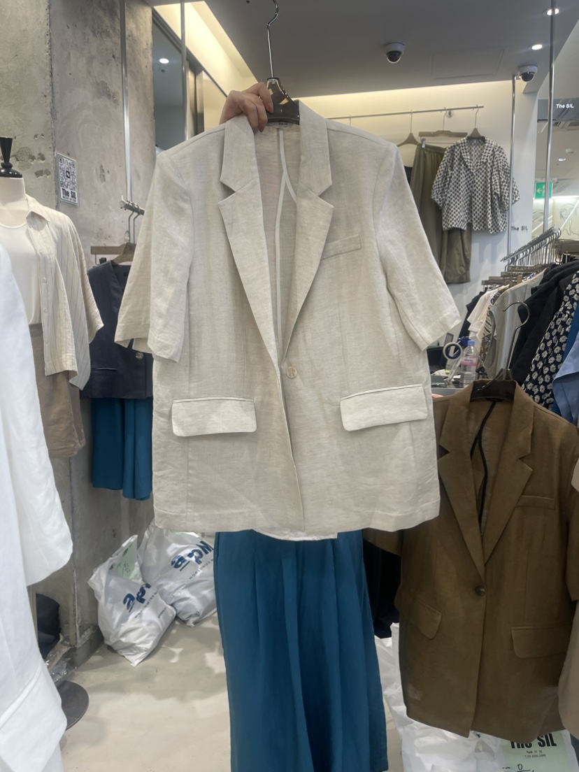 THE SIL韓國直郵東大門實拍女裝新品時尚人氣24春夏夾克THE SIL/1 2ILLY夾克