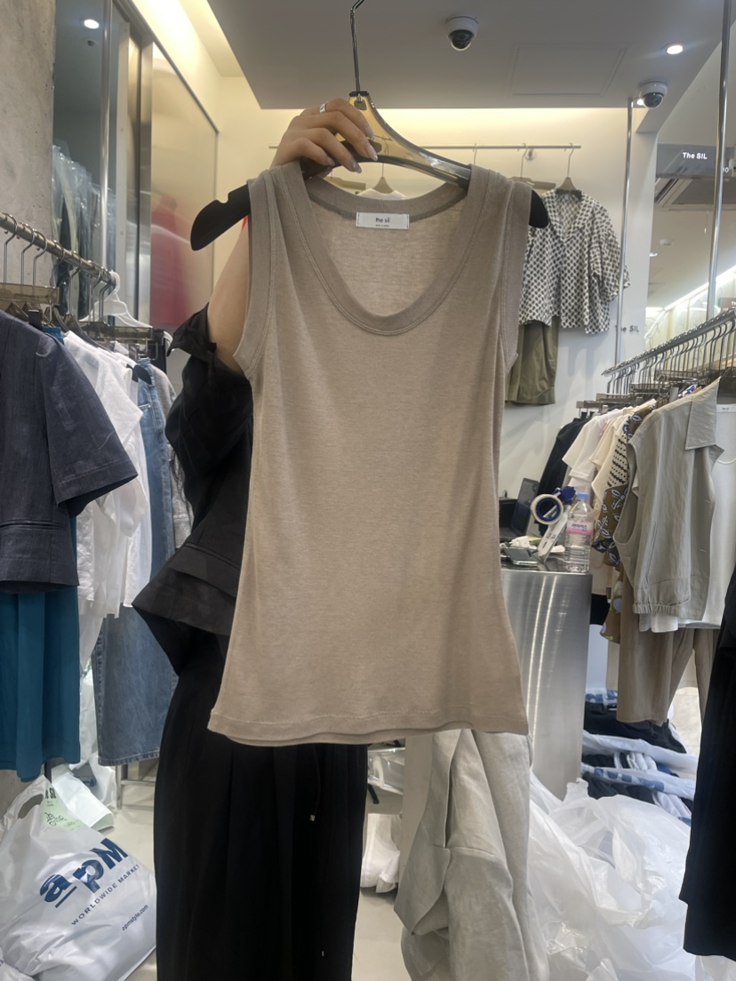 THE SIL韓國直郵女裝新款真品人氣熱賣推薦休閑24春夏吊帶背心THE SIL/1 2ILLY吊帶/背心圖色2