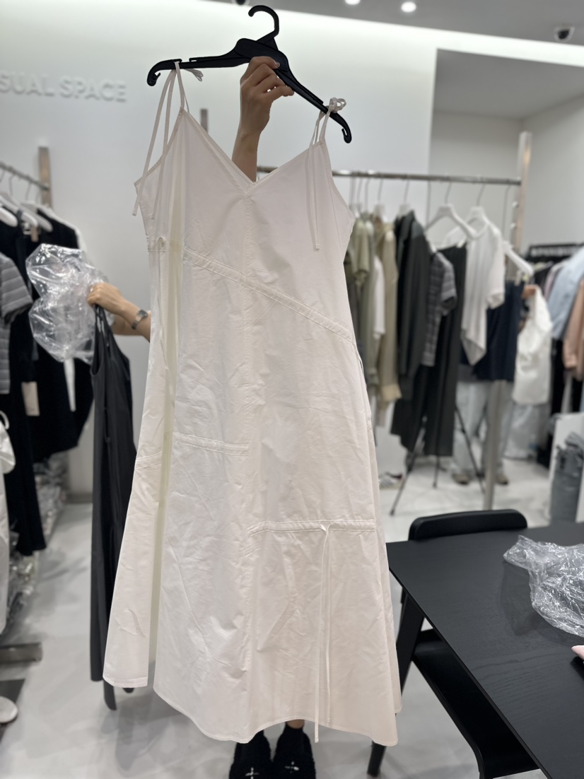 VISUAL SPACE韓國直郵女裝新品職業人氣熱賣休閑24春夏連衣裙VISUAL SPACE連衣裙