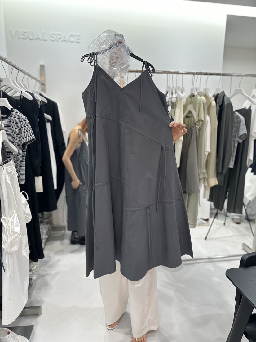 VISUAL SPACE韓國直郵女裝新品職業人氣熱賣休閑24春夏連衣裙VISUAL SPACE連衣裙圖色3