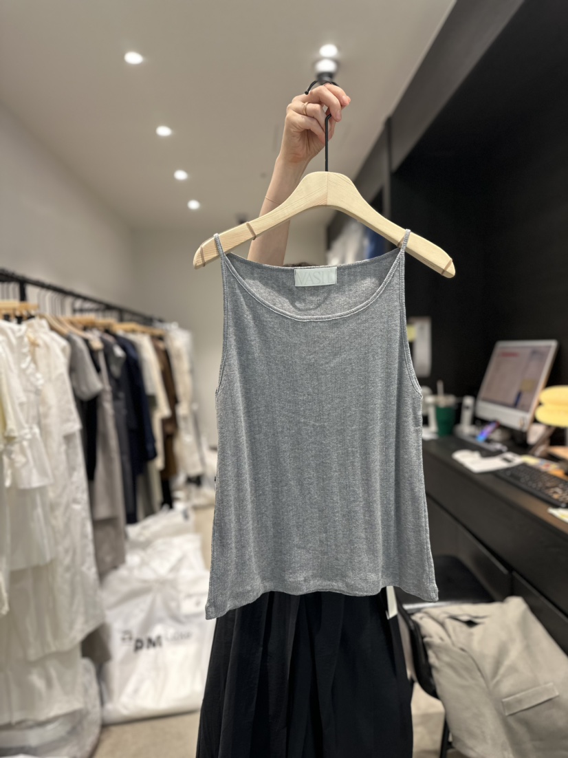 VASIL韓國直郵東大門代購女裝新款推薦休閑時尚真品吊帶背心VASIL吊帶/背心圖色3
