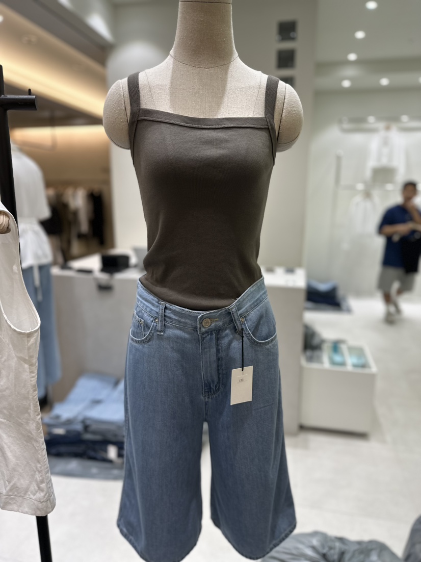ws@rm/WA SHING ROOM直郵韓國代購女裝新款職業吊帶背心ARTISANAL吊帶/背心