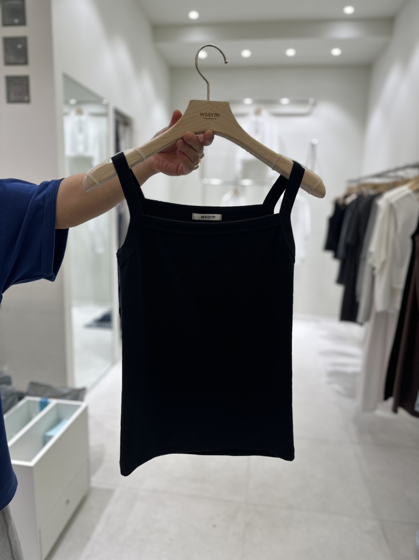 ws@rm/WA SHING ROOM直郵韓國代購女裝新款職業吊帶背心ARTISANAL吊帶/背心圖色2