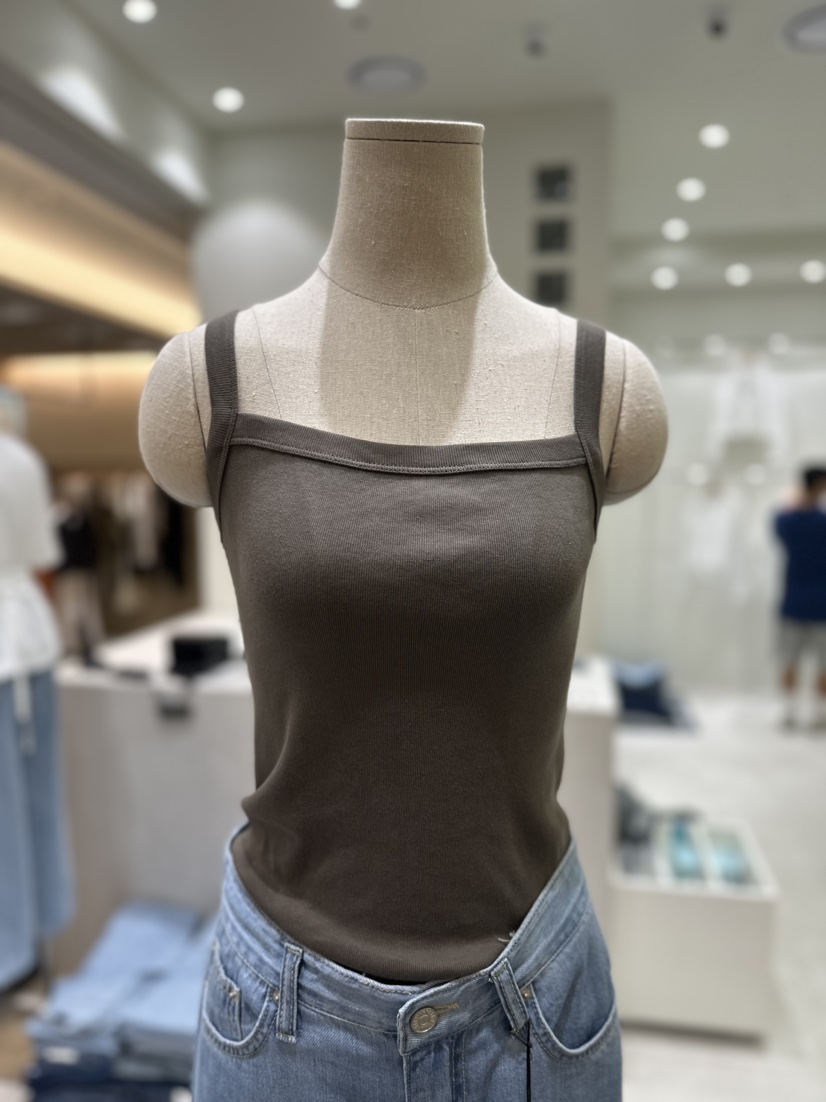 ws@rm/WA SHING ROOM直郵韓國代購女裝新款職業吊帶背心ARTISANAL吊帶/背心圖色3