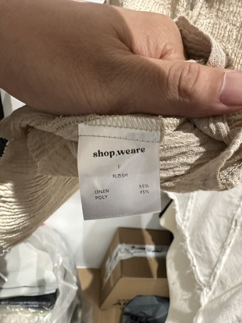 WE ARE/WELOVER韓國直郵女裝新款推薦熱賣真品職業24春夏T恤SHOP_WE ARET恤