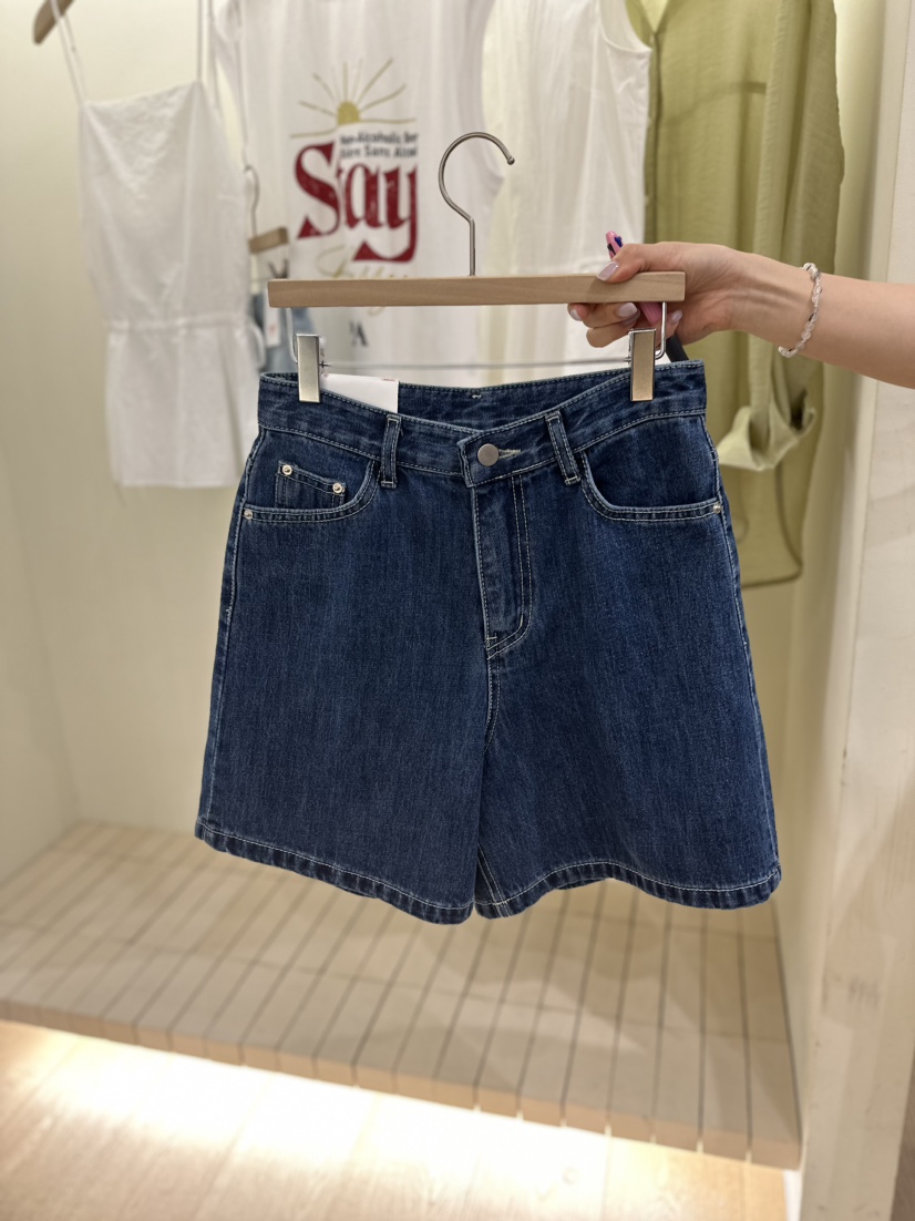 WINSOME韓國直郵東大門代購女裝新品休閑職業人氣短褲牛仔布WINSOME短褲圖色2