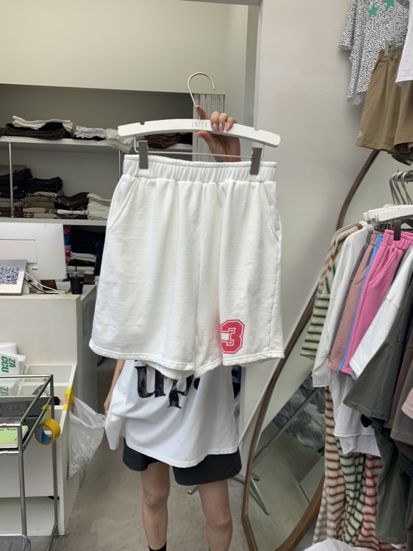 ZACCU直郵韓國代購女裝新品24春夏真品推薦休閑人氣時尚短褲ZACCU短褲圖色1