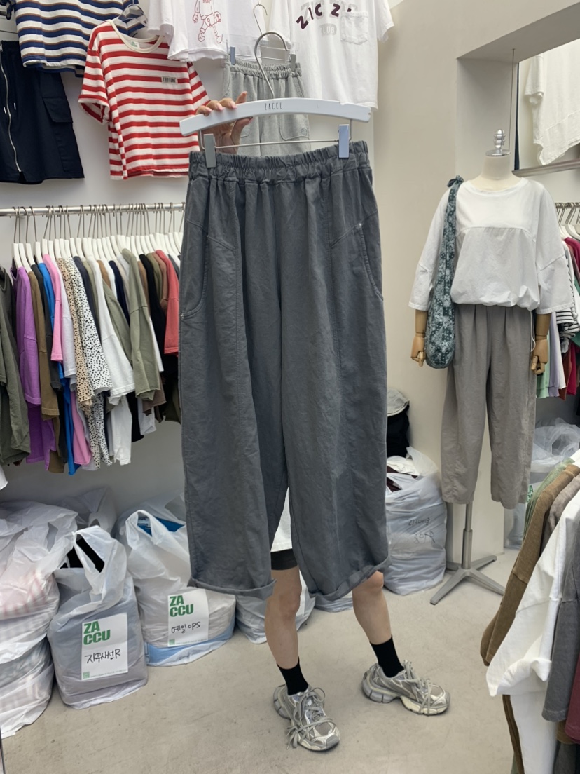 ZACCU韓國直郵東大門代購女裝新品熱賣職業休閑推薦時尚休閑褲ZACCU休閑褲圖色2
