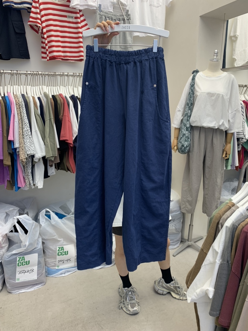 ZACCU韓國直郵東大門代購女裝新品熱賣職業休閑推薦時尚休閑褲ZACCU休閑褲圖色3