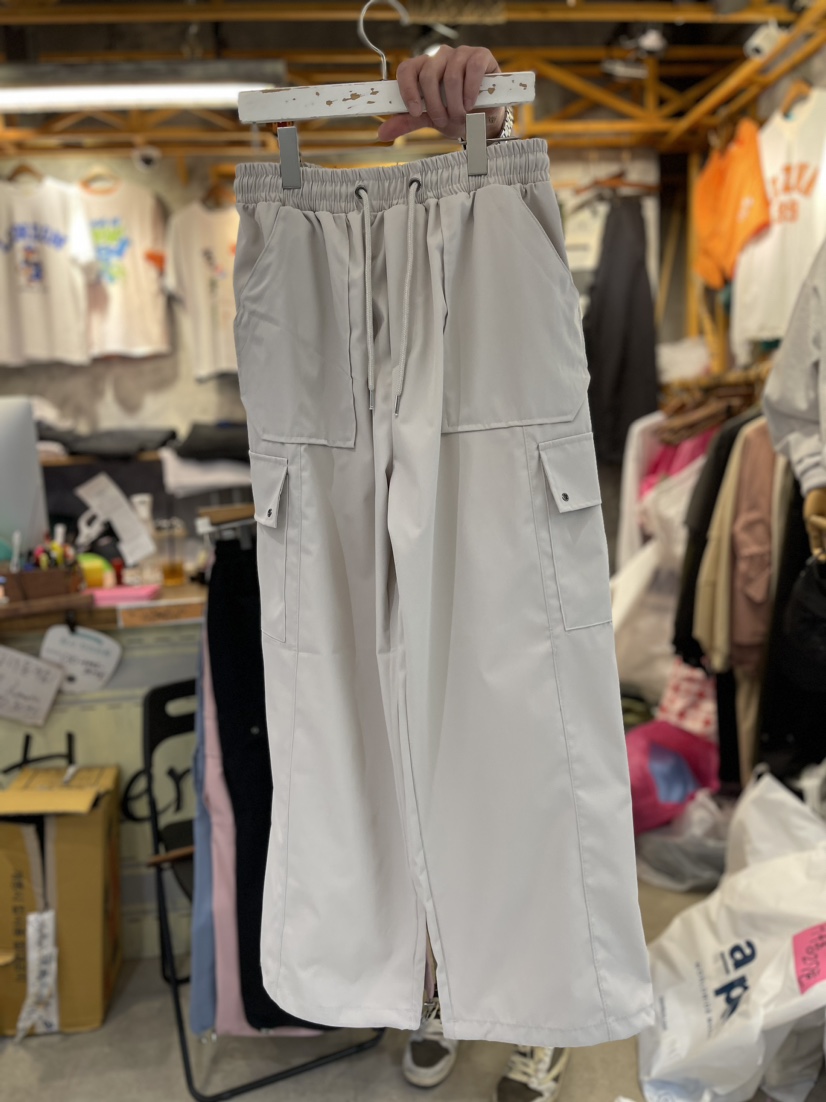 AUTHENTIC-男裝直郵韓國代購女裝新款時尚24春夏熱賣休閑褲AUTHENTIC-男裝休閑褲