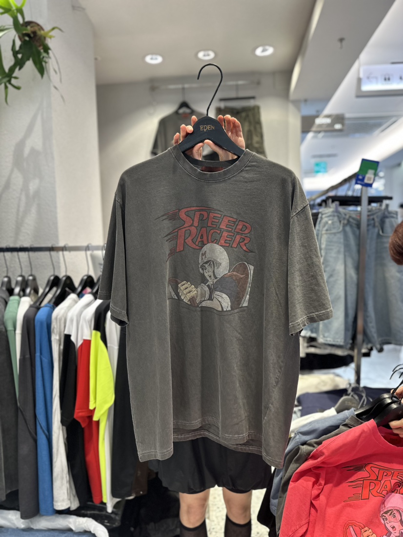 EDEN-男裝韓國直郵東大門代購女裝新品24春夏真品人氣T恤EDEN-男裝T恤圖色2