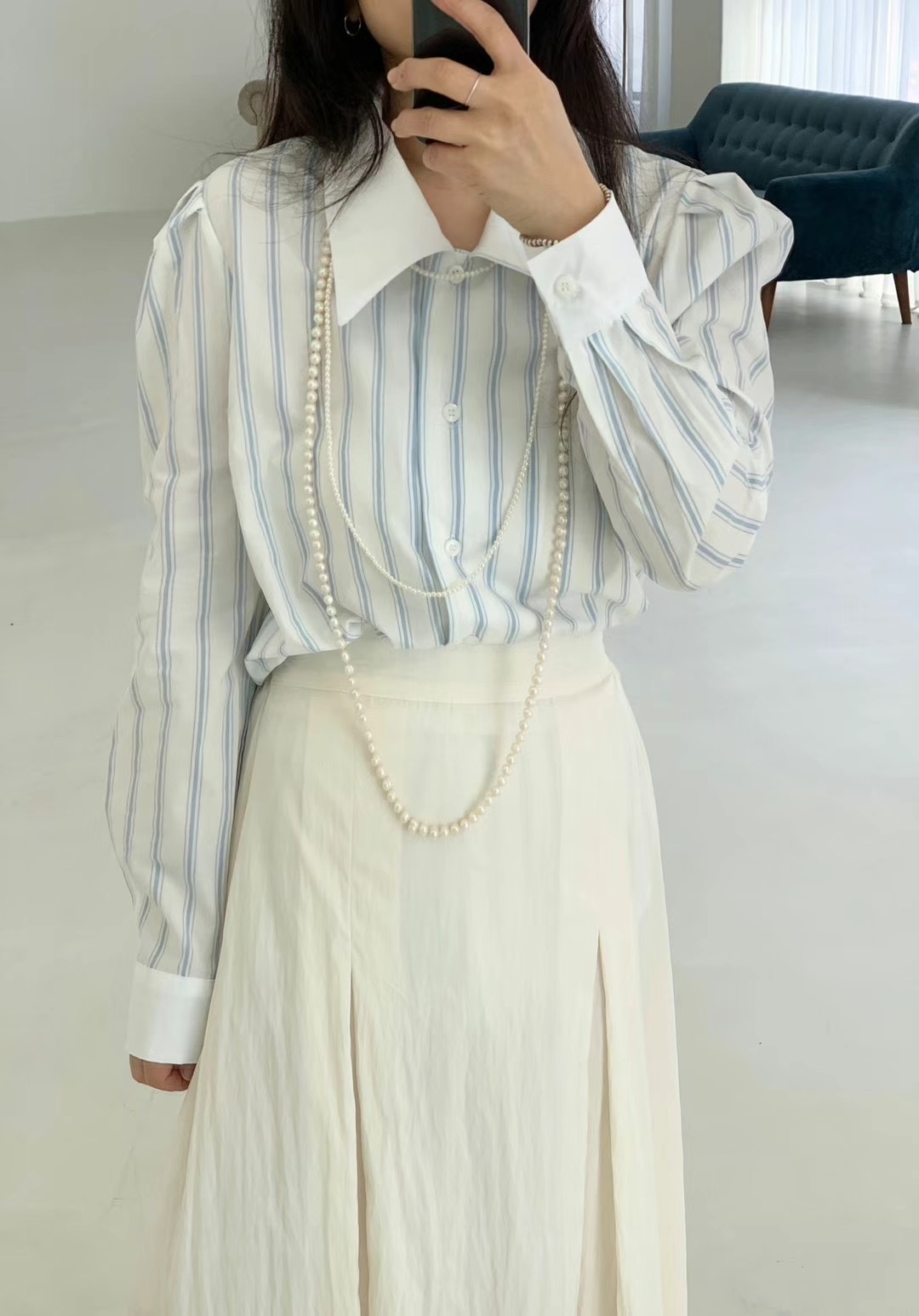 FRANC韓國直郵東大門代購女裝新品熱賣時尚休閑人氣襯衫蕾絲衫FRANC襯衫/蕾絲衫