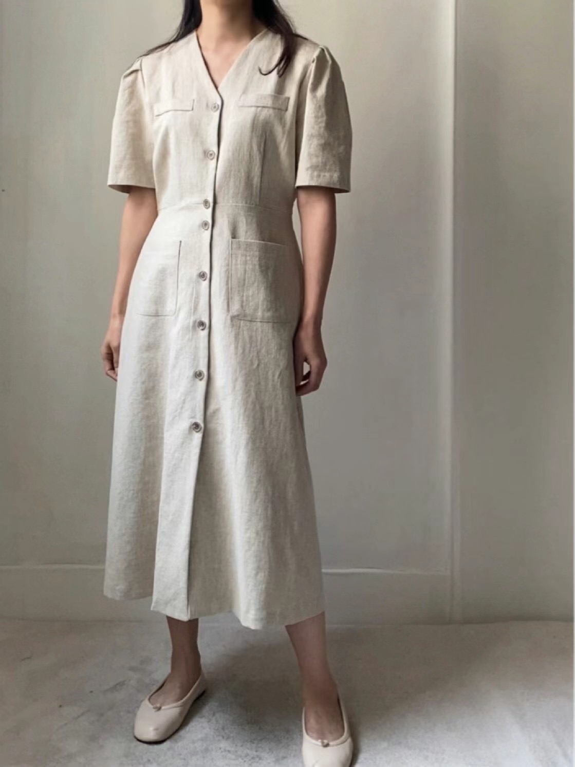 GINA G.N韓國直郵東大門實拍女裝新款休閑職業熱賣連衣裙GINA G.N連衣裙圖色2