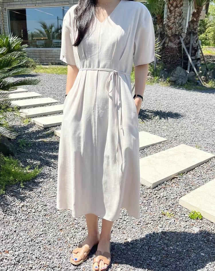 GINA G.N韓國直郵東大門實拍女裝新品24春夏熱賣連衣裙GINA G.N連衣裙