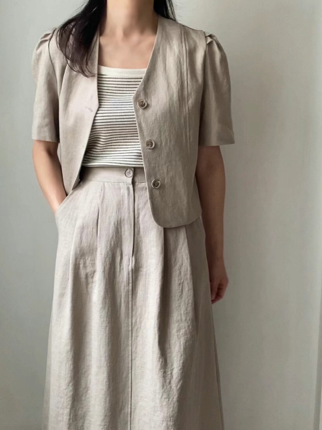 GINA G.N韓國直郵女裝新品時尚真品熱賣人氣推薦24春夏夾克GINA G.N夾克