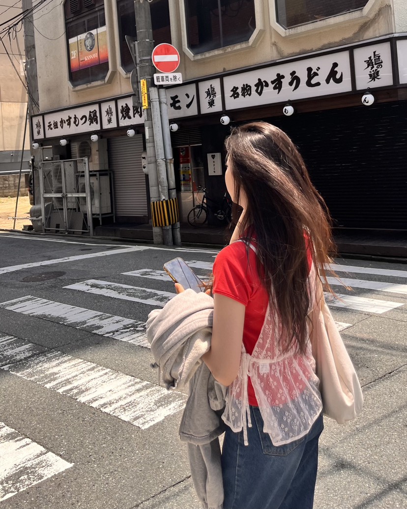 Magie直郵韓國代購女裝新款真品熱賣人氣休閑24春夏吊帶背心蕾絲VI A吊帶/背心