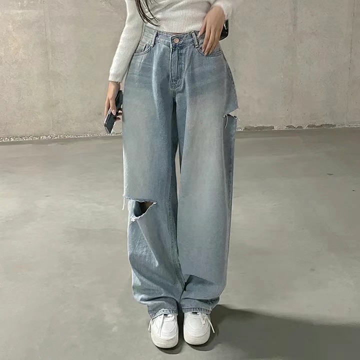 SYNDROME韓國直郵女士新品職業人氣24春夏時尚推薦牛仔褲SYNDROME牛仔褲
