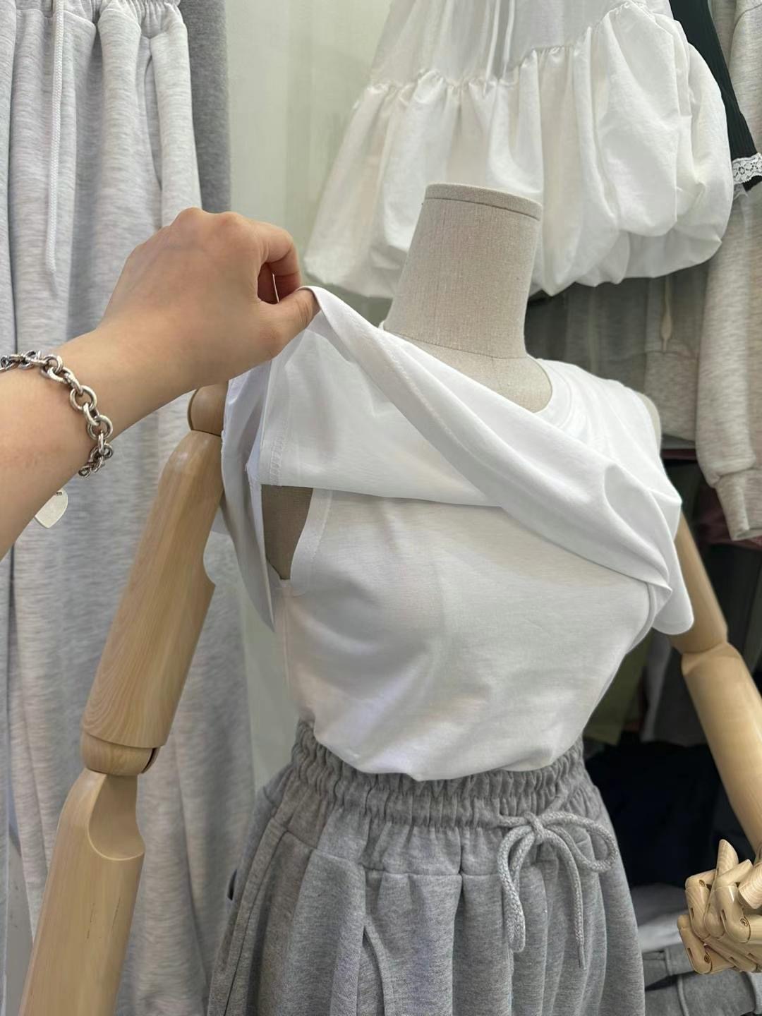 1POINT韓國直郵女裝新品真品時尚人氣熱賣24春夏吊帶背心1POINT吊帶/背心