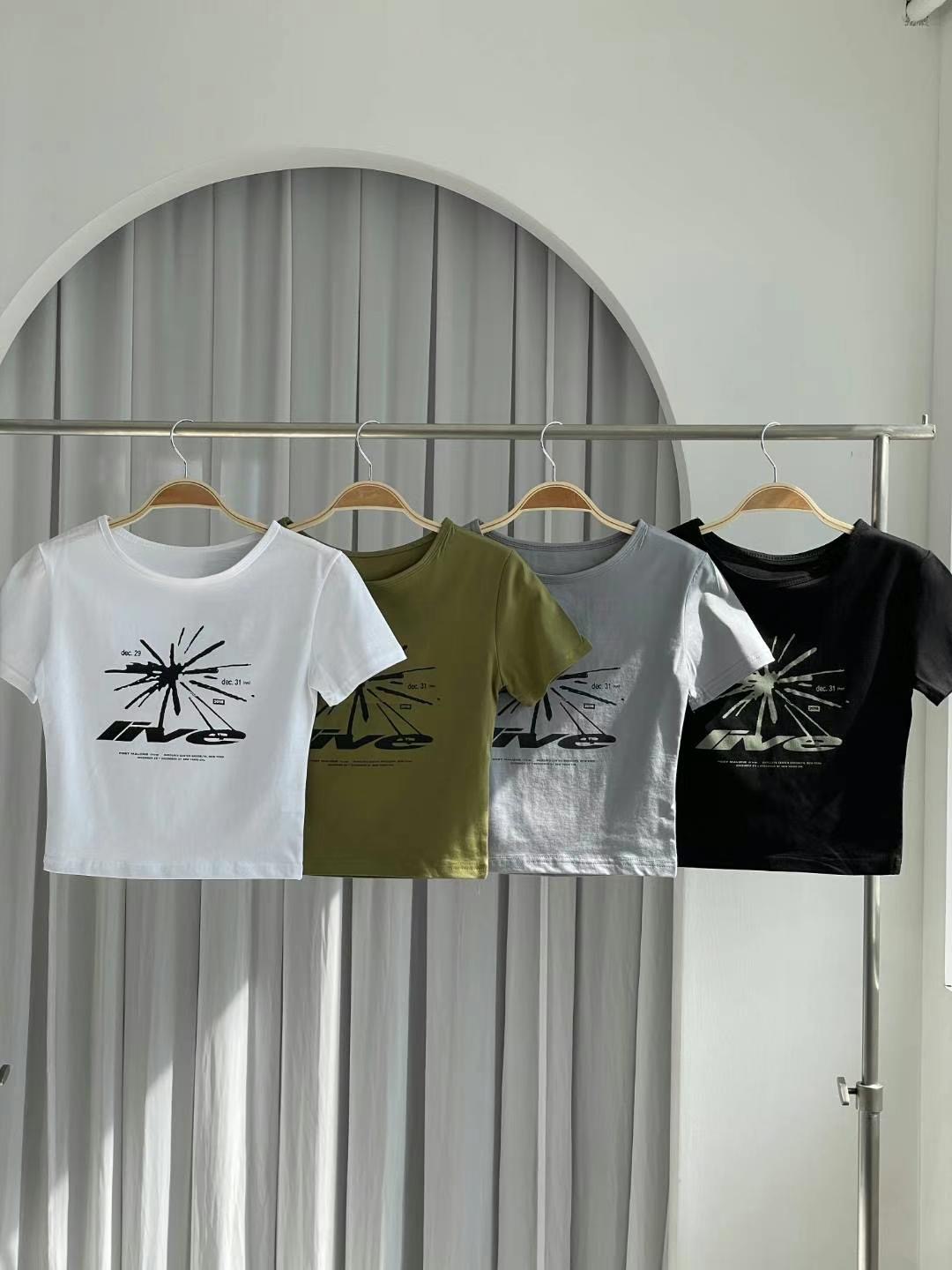 BBOO-뿌-T直郵韓國代購女裝新品24春夏休閑真品推薦T恤BBOOT恤
