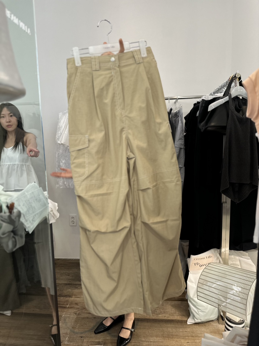 CREAM VILLA韓國直郵女裝新款職業休閑褲CREAMVILLA休閑褲