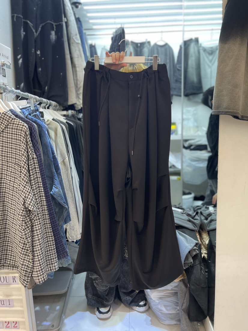 GLAMOUR-男裝韓國直郵東大門代購女裝新品職業24春夏休閑褲GLAMOUR-男裝休閑褲圖色2