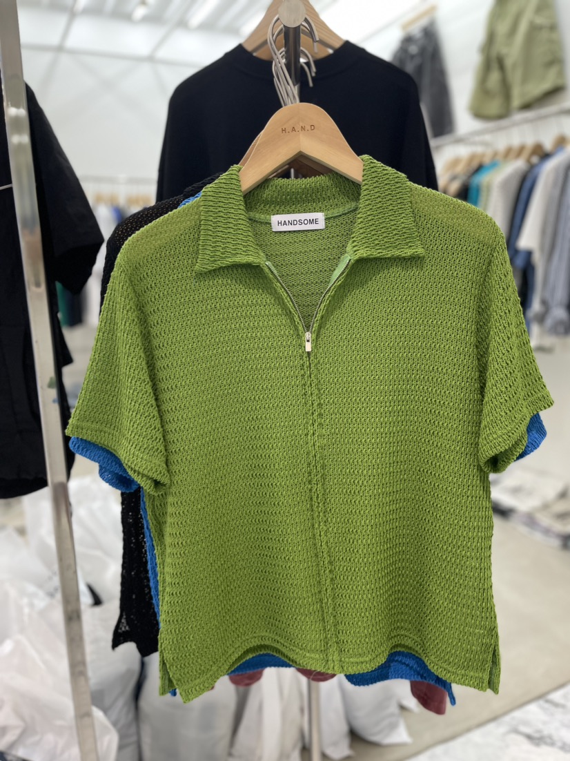 HAND-男裝韓國直郵東大門代購女裝新品休閑推薦24春夏T恤HAND-男裝T恤圖色2