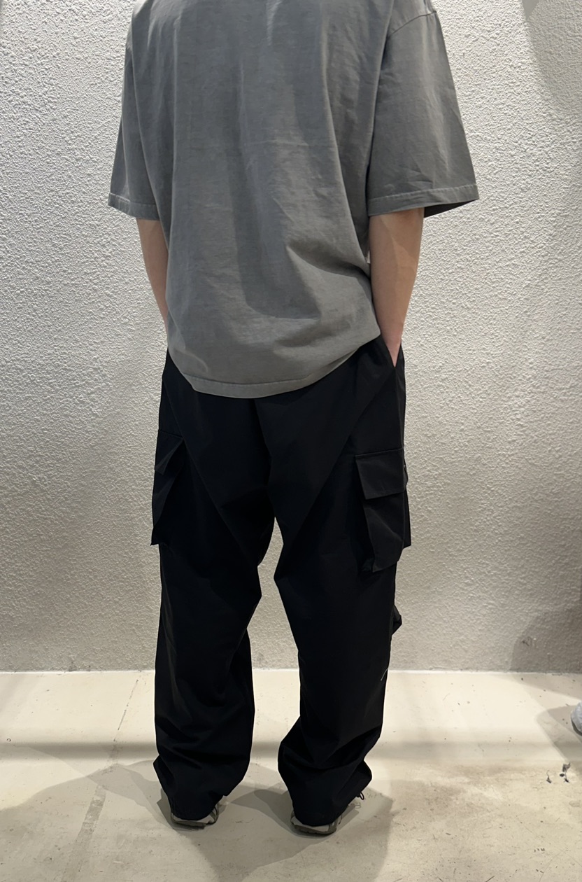 REDDISH BROWN-男裝韓國直郵東大門實拍女裝新款時尚休閑褲綁帶REDDISH BROWN休閑褲