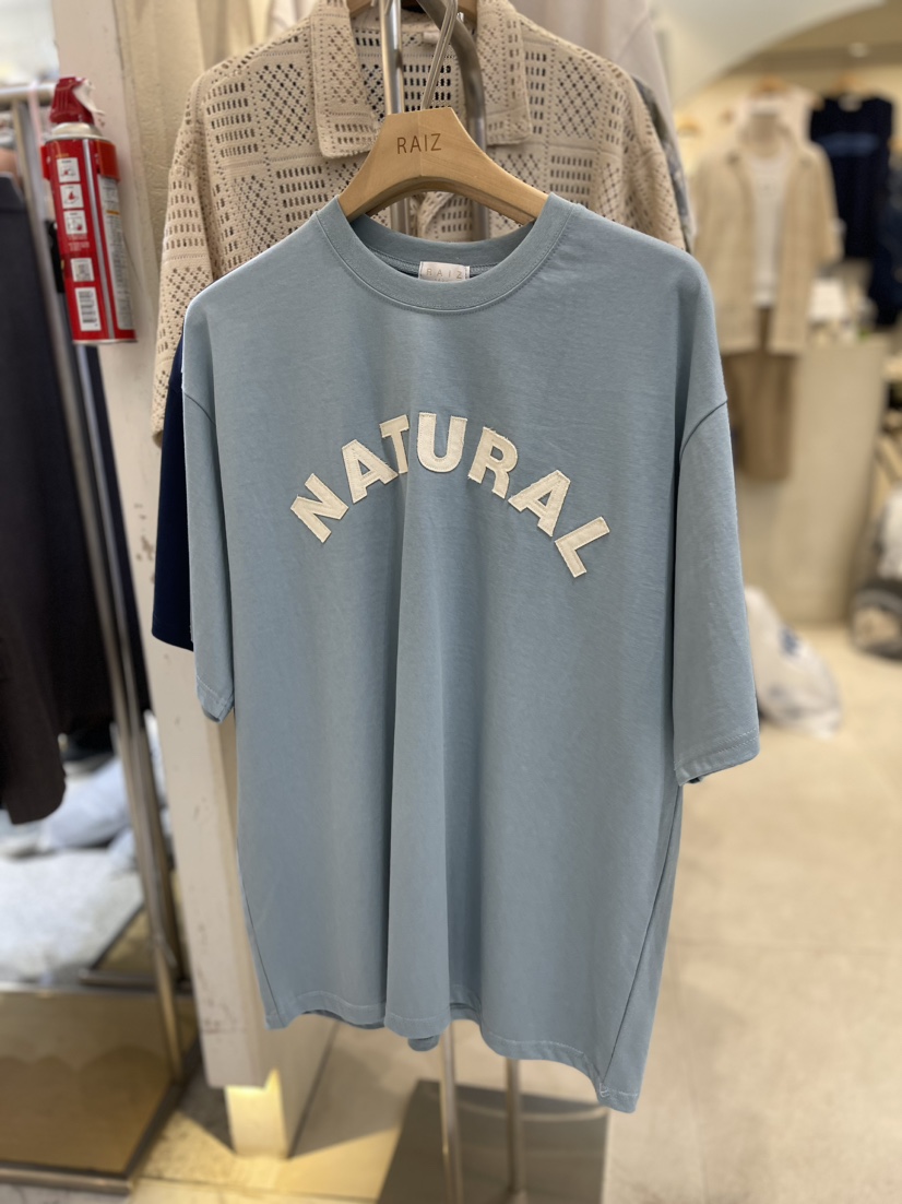 RAIZ男裝韓國直郵女裝新品真品24春夏熱賣人氣時尚休閑T恤RAIZ-男裝T恤