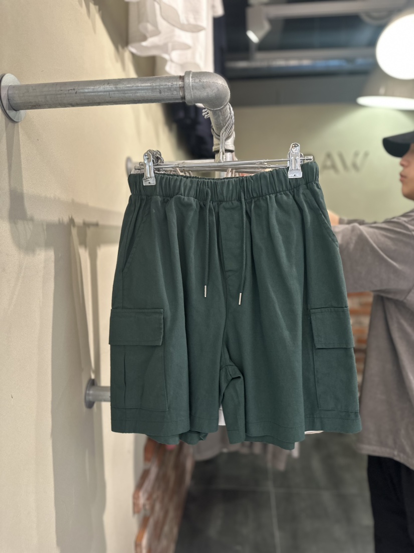 RAW-男裝韓國直郵女士新品熱賣推薦人氣真品休閑時尚24春夏短褲RAW-男裝短褲圖色3