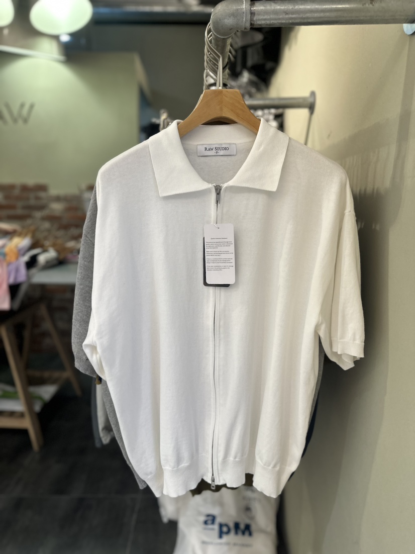 RAW-男裝直郵韓國代購女士新品24春夏人氣熱賣職業針織衫RAW-男裝針織衫圖色2