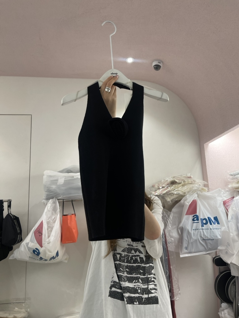 SHOP POSTER韓國直郵女裝新款時尚真品推薦職業熱賣吊帶背心SHOP_POSTER吊帶/背心圖色2