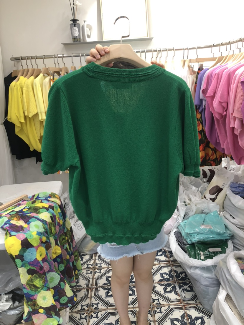the tod韓國直郵東大門實拍女裝新品職業人氣時尚針織衫V領the tod-SOM針織衫