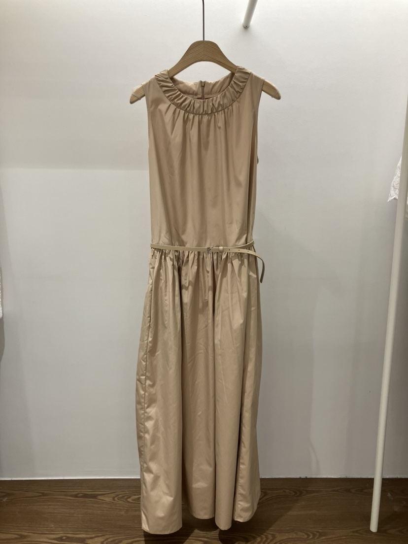 THE SAND/SAND BEIGE韓國直郵東大門代購女裝新品職業連衣裙不含腰帶THE SAND/SAND BEIGE連衣裙