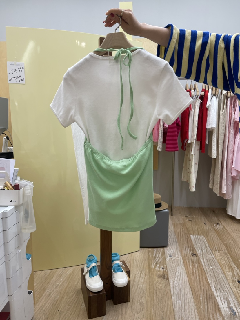 THE PLAN韓國直郵東大門代購女裝新品人氣推薦24春夏吊帶背心THE PLAN吊帶/背心