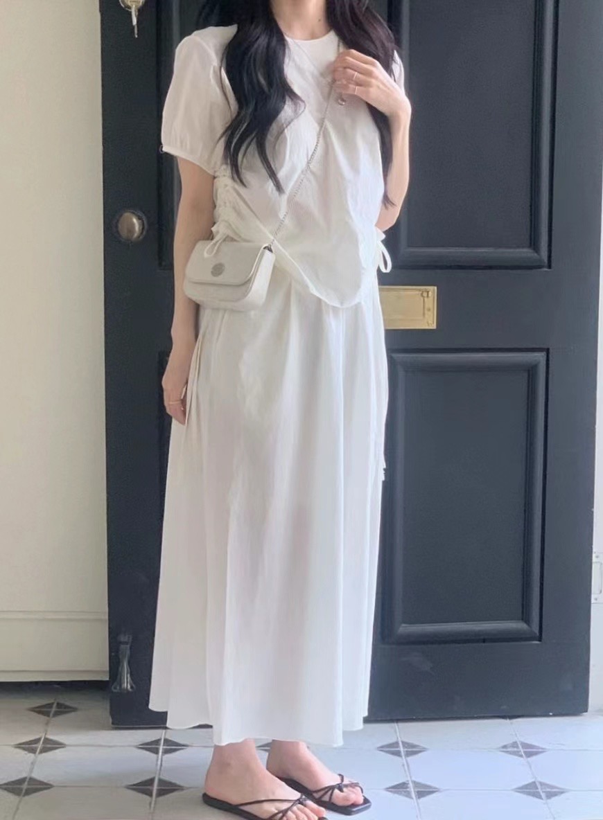 URBANEMOOD韓國直郵女士新款熱賣人氣休閑時尚24春夏長裙URBANEMOOD長裙