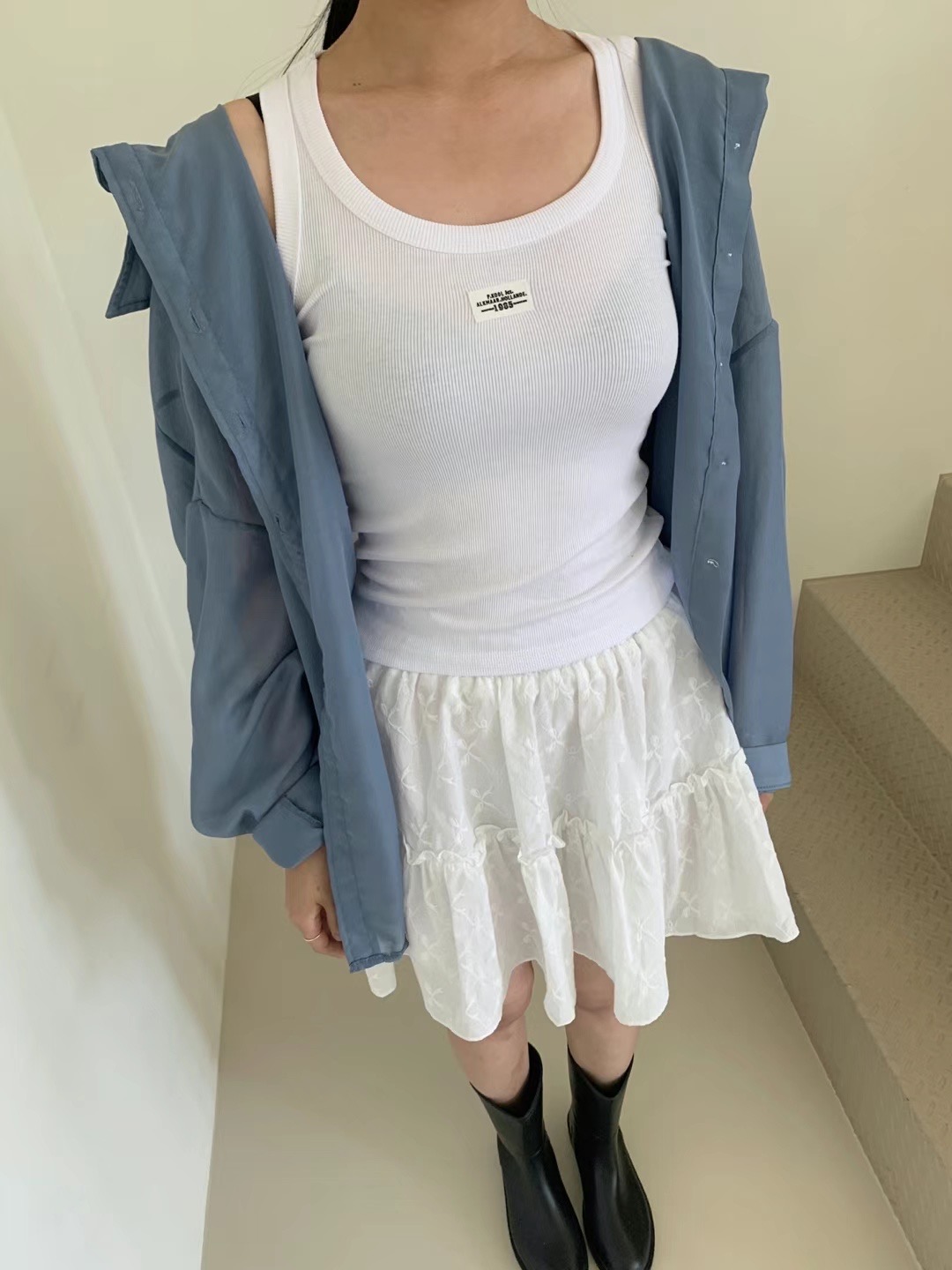 URBANEMOOD韓國直郵女裝新款職業人氣推薦休閑24春夏吊帶背心URBANEMOOD吊帶/背心