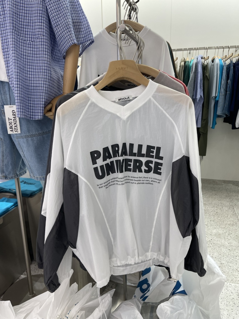 ABOUT-男裝韓國直郵東大門實拍女裝新品人氣真品熱賣時尚T恤ABOUTT恤