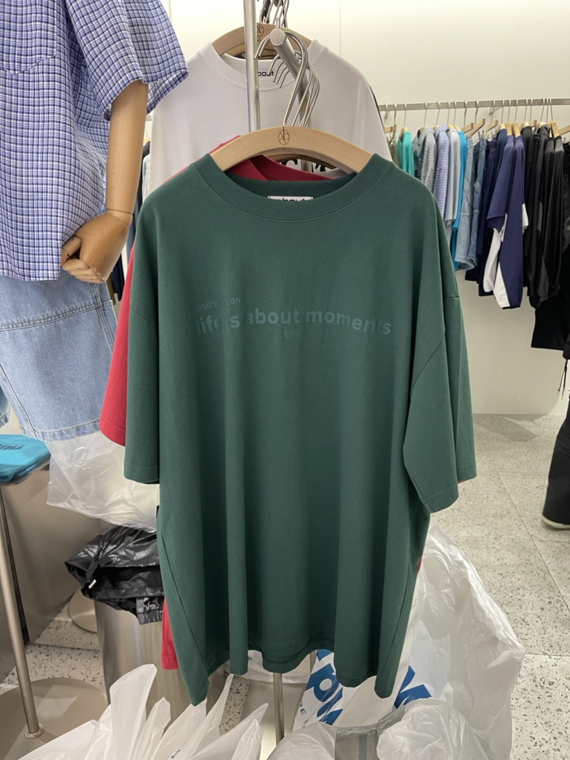 ABOUT-男裝韓國直郵東大門實拍女裝新品推薦人氣24春夏T恤ABOUTT恤圖色2