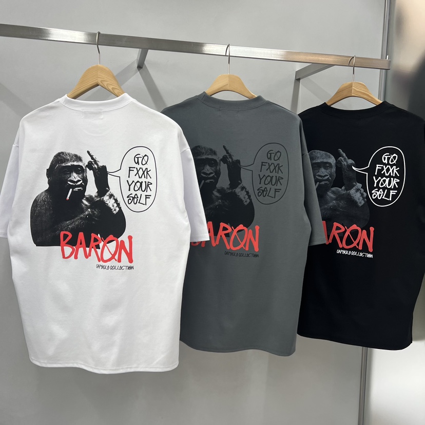 BARON-A韓國直郵女裝新款推薦職業熱賣時尚真品休閑人氣T恤BARON-AT恤