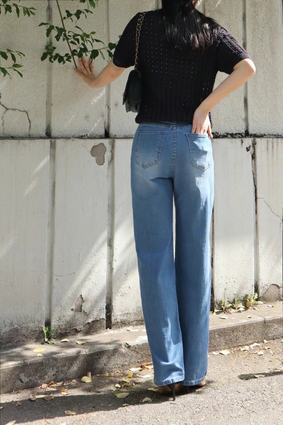FLY DENIM韓國直郵東大門代購女裝新款推薦熱賣時尚牛仔褲FLY DENIM牛仔褲
