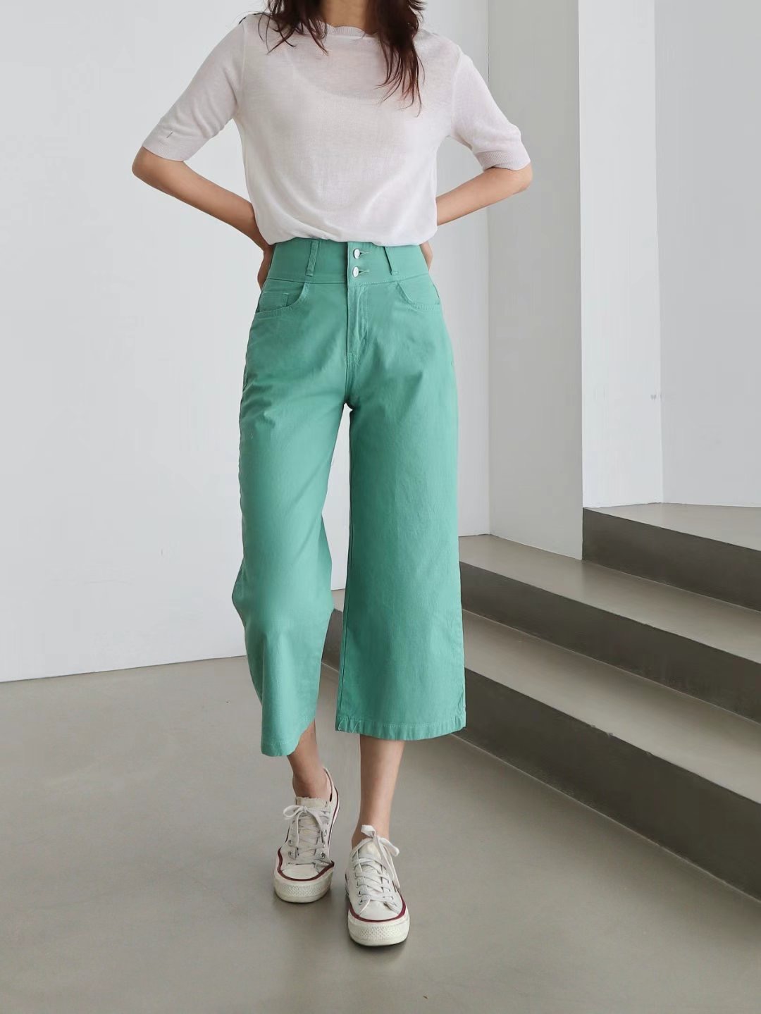 FLY DENIM韓國直郵東大門實拍女裝新款職業真品時尚牛仔褲FLY DENIM牛仔褲圖色2