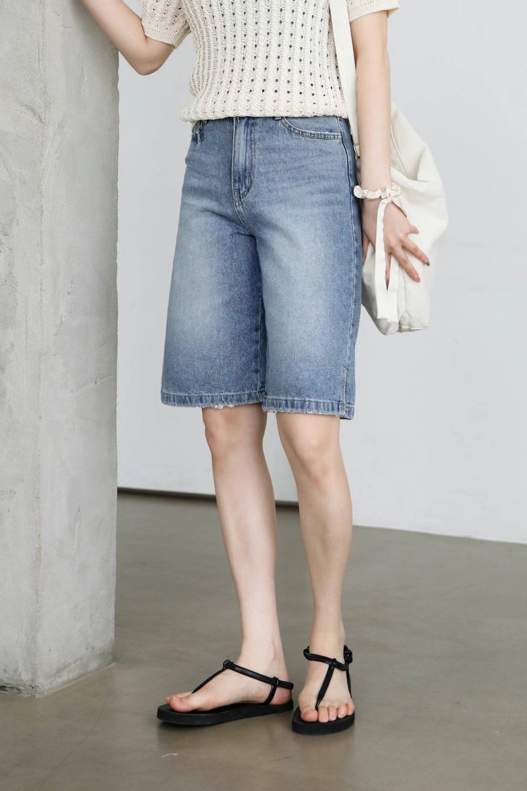 FLY DENIM韓國直郵女裝新品職業推薦時尚人氣真品熱賣短褲FLY DENIM短褲