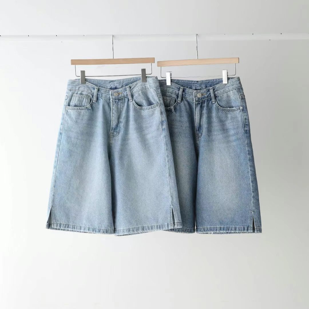 FLY DENIM韓國直郵女裝新品職業推薦時尚人氣真品熱賣短褲FLY DENIM短褲圖色1左一色