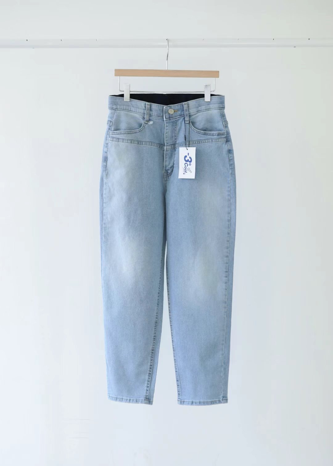 FLY DENIM韓國直郵東大門實拍女裝新品真品24春夏牛仔褲FLY DENIM牛仔褲圖色1