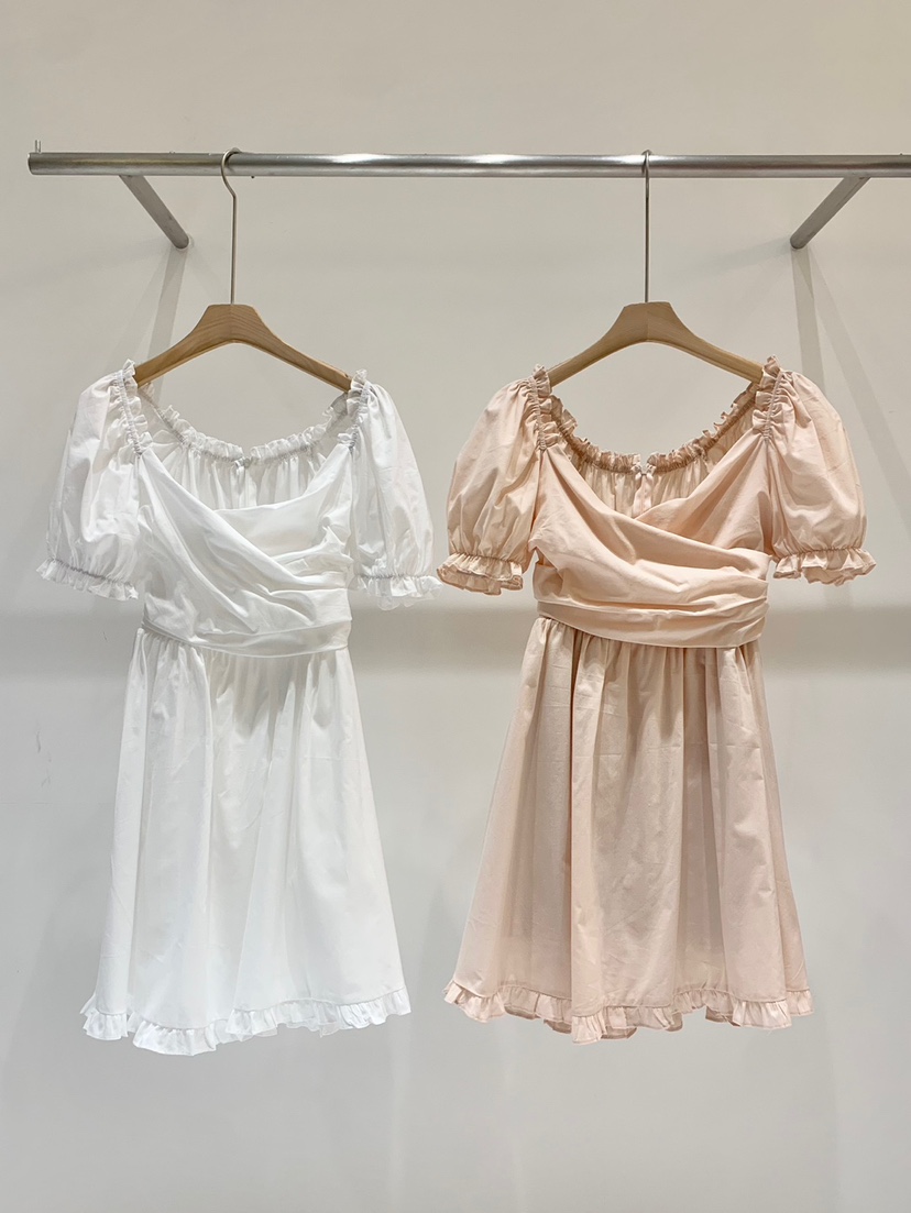 FABRIC韓國直郵東大門實拍女裝新品人氣24春夏推薦連衣裙FABRIC連衣裙