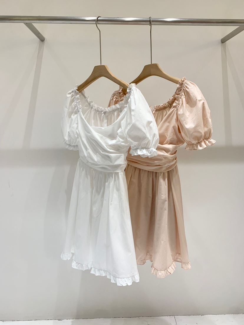FABRIC韓國直郵東大門實拍女裝新品人氣24春夏推薦連衣裙FABRIC連衣裙