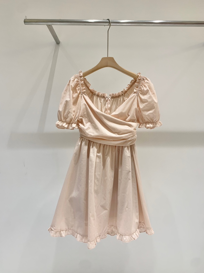 FABRIC韓國直郵東大門實拍女裝新品人氣24春夏推薦連衣裙FABRIC連衣裙