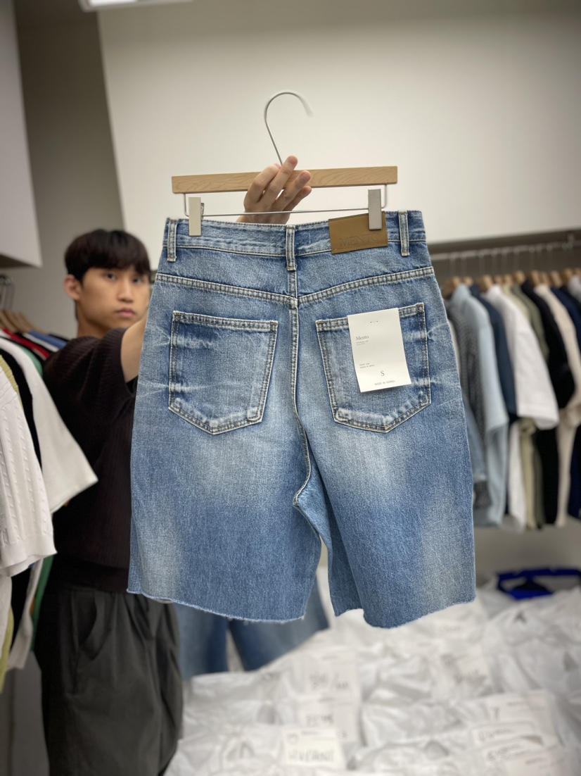 MENTO-男裝韓國直郵東大門實拍女裝新款真品休閑推薦職業短褲MENTO短褲