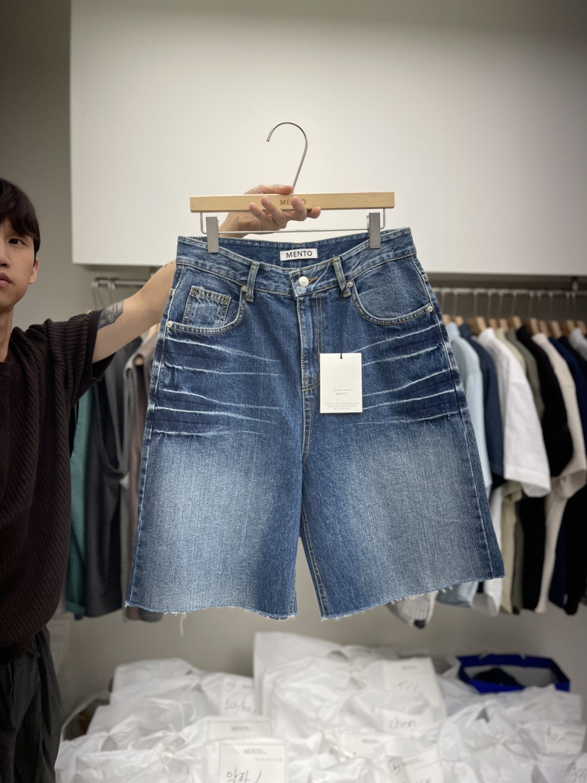 MENTO-男裝韓國直郵東大門實拍女裝新款真品休閑推薦職業短褲MENTO短褲圖色2