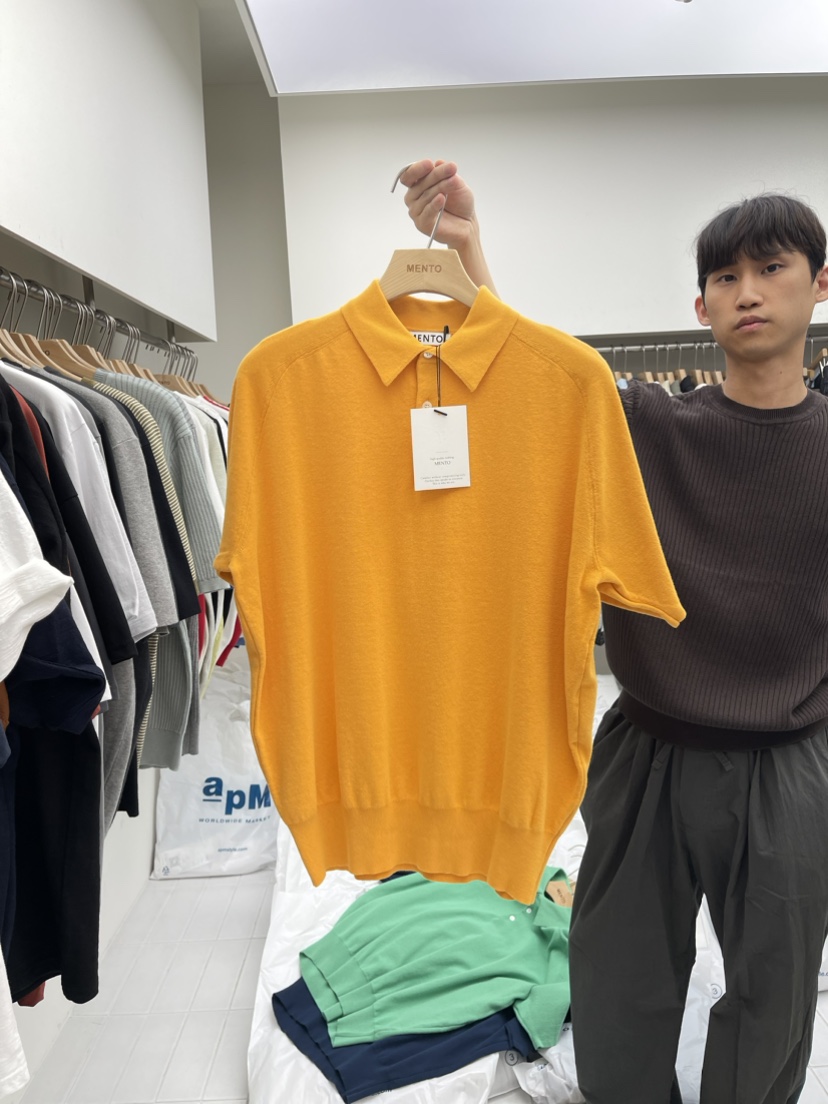 MENTO-男裝直郵韓國代購女裝新款熱賣休閑人氣推薦24春夏T恤MENTOT恤圖色2